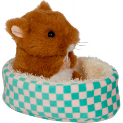 Goldhamster Ted im Korb - Lustige Tierparade