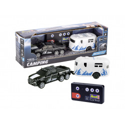 Mini RC Car mit Wohnwagen, Revell Control Ferngesteuertes Mini Auto