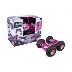 RC Stunt Car Flip Racer Pink, Revell Control Ferngesteuertes Auto