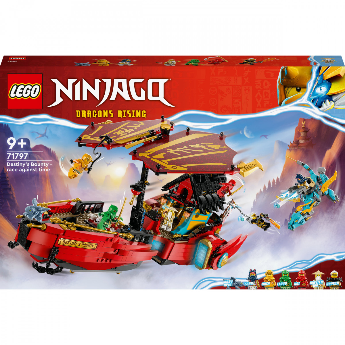 LEGO® NINJAGO 71797 Ninja Flugsegler im Wettlauf mit der Zeit