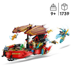 LEGO® NINJAGO 71797 Ninja Flugsegler im Wettlauf mit der Zeit