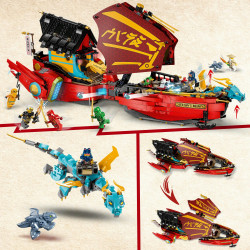 LEGO® NINJAGO 71797 Ninja Flugsegler im Wettlauf mit der Zeit