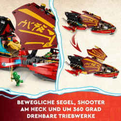 LEGO® NINJAGO 71797 Ninja Flugsegler im Wettlauf mit der Zeit