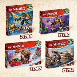 LEGO® NINJAGO 71797 Ninja Flugsegler im Wettlauf mit der Zeit