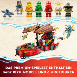 LEGO® NINJAGO 71797 Ninja Flugsegler im Wettlauf mit der Zeit