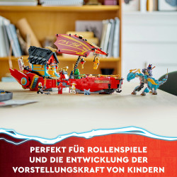 LEGO® NINJAGO 71797 Ninja Flugsegler im Wettlauf mit der Zeit