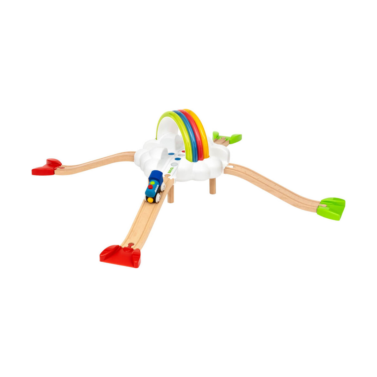 BRIO 63600200 Mein erstes BRIO Bahn Regenbogen Set