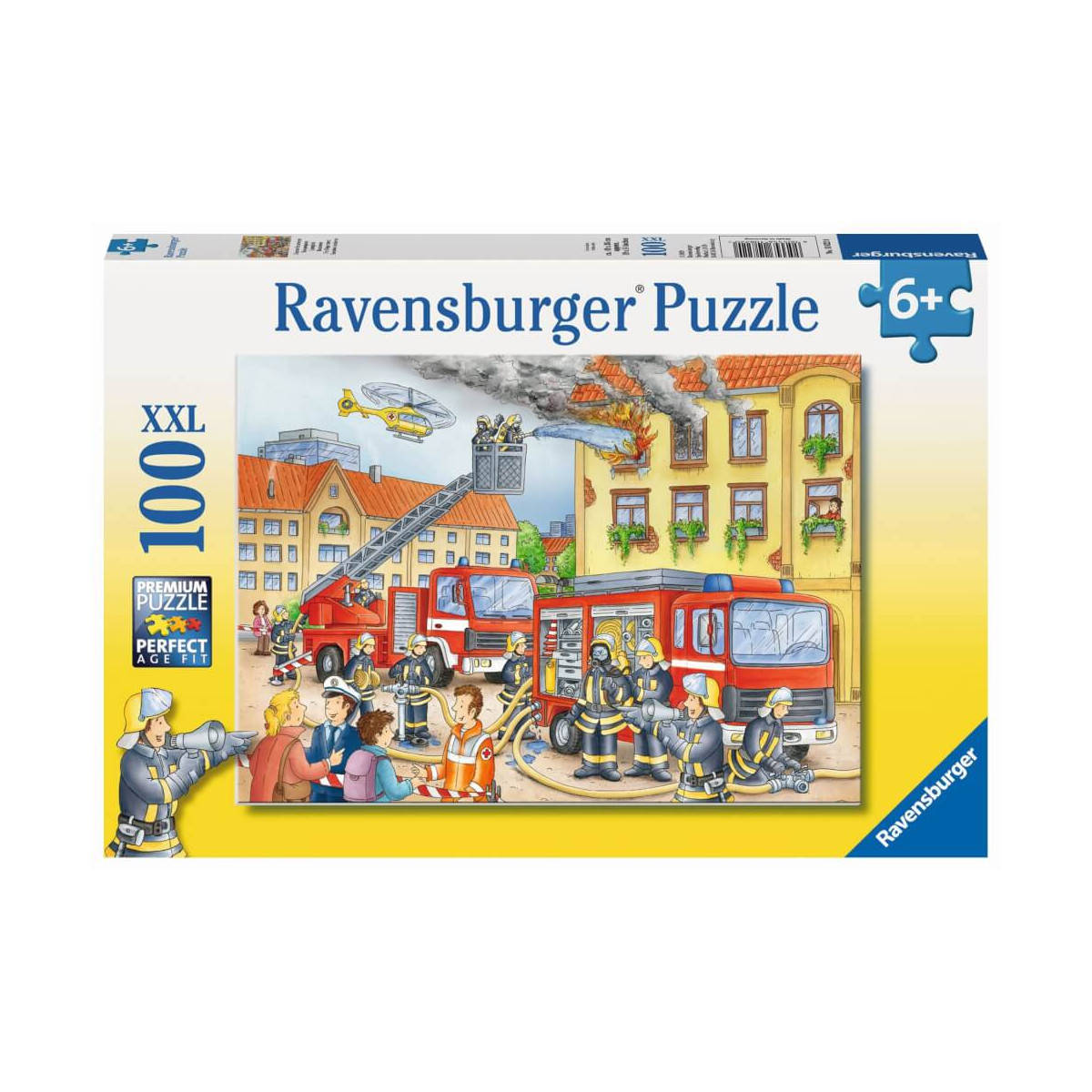 Ravensburger Kinderpuzzle   10822 Unsere Feuerwehr   Puzzle für Kinder ab 6 Jahren, mit 100 Teilen i
