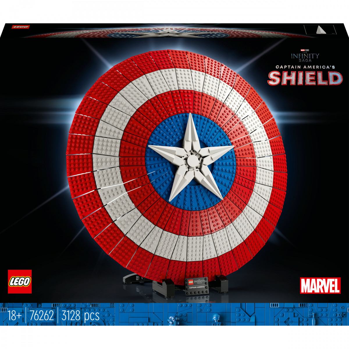 LEGO® Marvel Super Heroes™ 76262 Captain Americas Schild