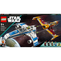 LEGO Star Wars 75364 New Republic E Wing vs. Shin Hatis Starfighter