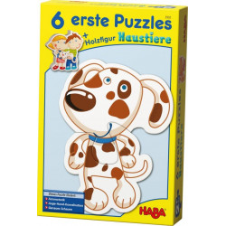 HABA 6 erste Puzzles  Haustiere