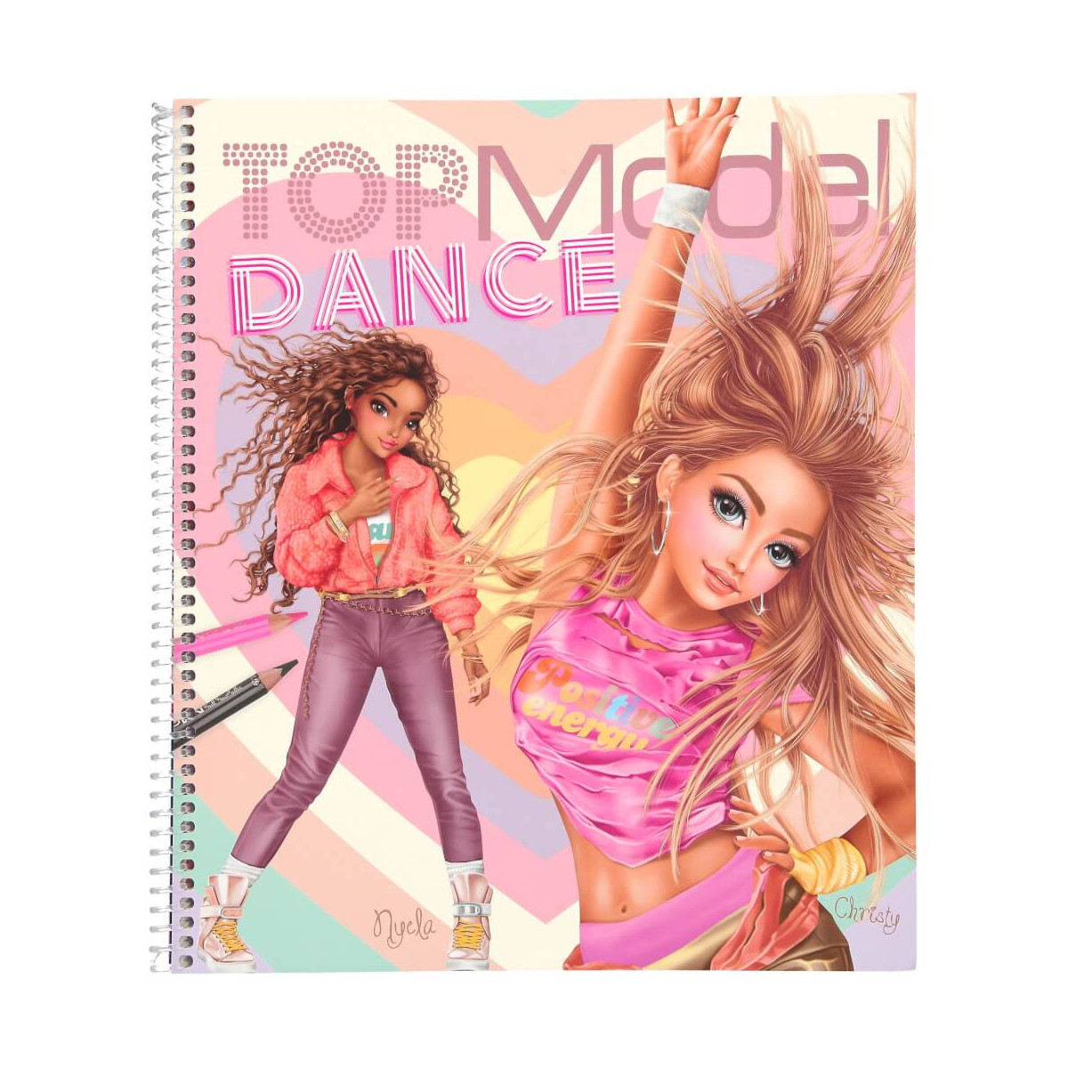 TOPModel DANCE Malbuch
