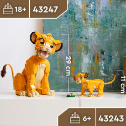 LEGO® Disney Classic 43247 Simba, der junge König der Löwen