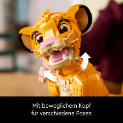 LEGO® Disney Classic 43247 Simba, der junge König der Löwen