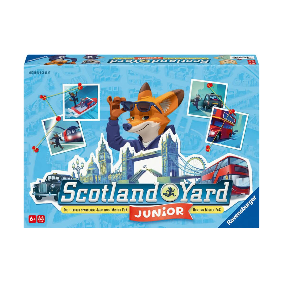Ravensburger 22450 Scotland Yard Junior Lustige Kinderspiele Lustige Kinderspiele