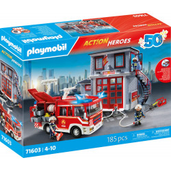 PLAYMOBIL 71603 Feuerwehr Megaset