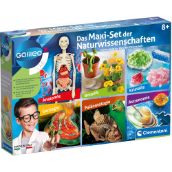 Clementoni Galileo   Das Maxi Set der Naturwissensc