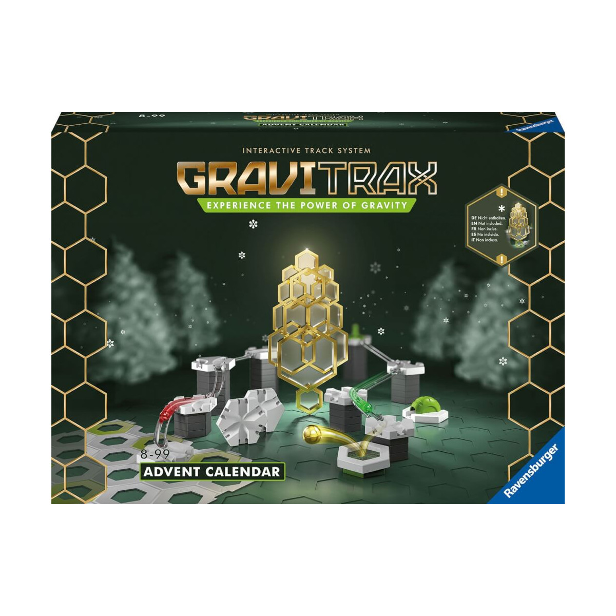 Ravensburger GraviTrax Adventskalender   Ideal für GraviTrax Anfänger und Fans, Konstruktionsspielze