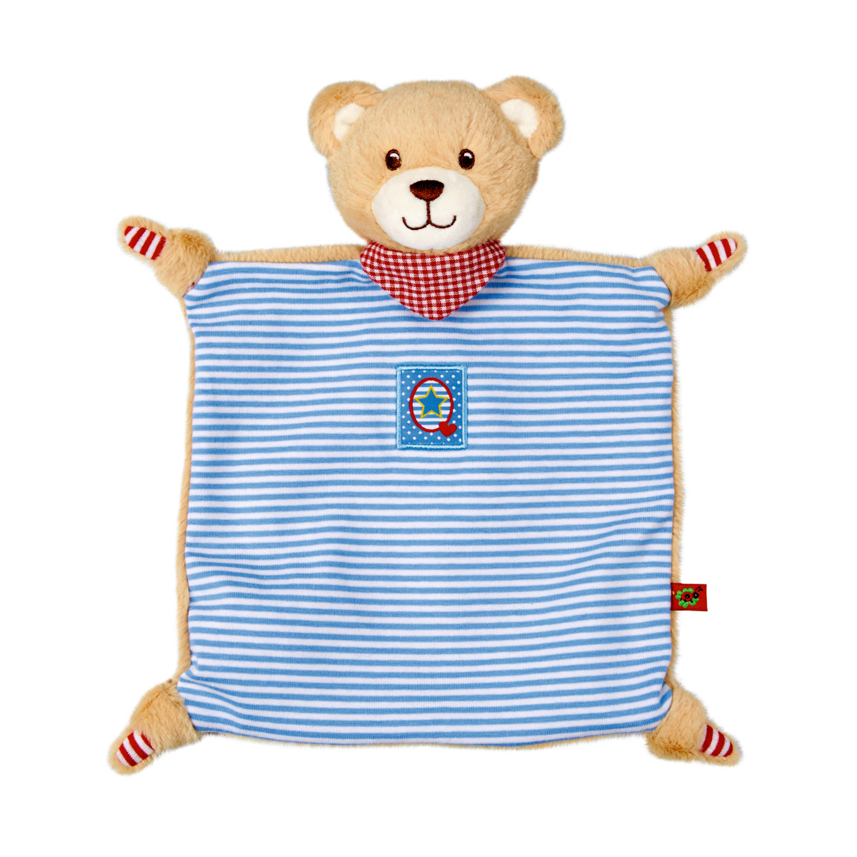 Schnuffeltuch Teddy BabyGlück, blau