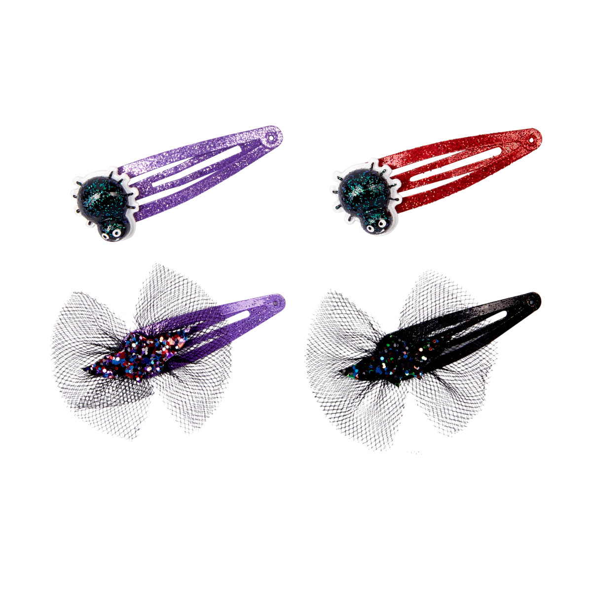 Haarclips Spinne   Fledermaus