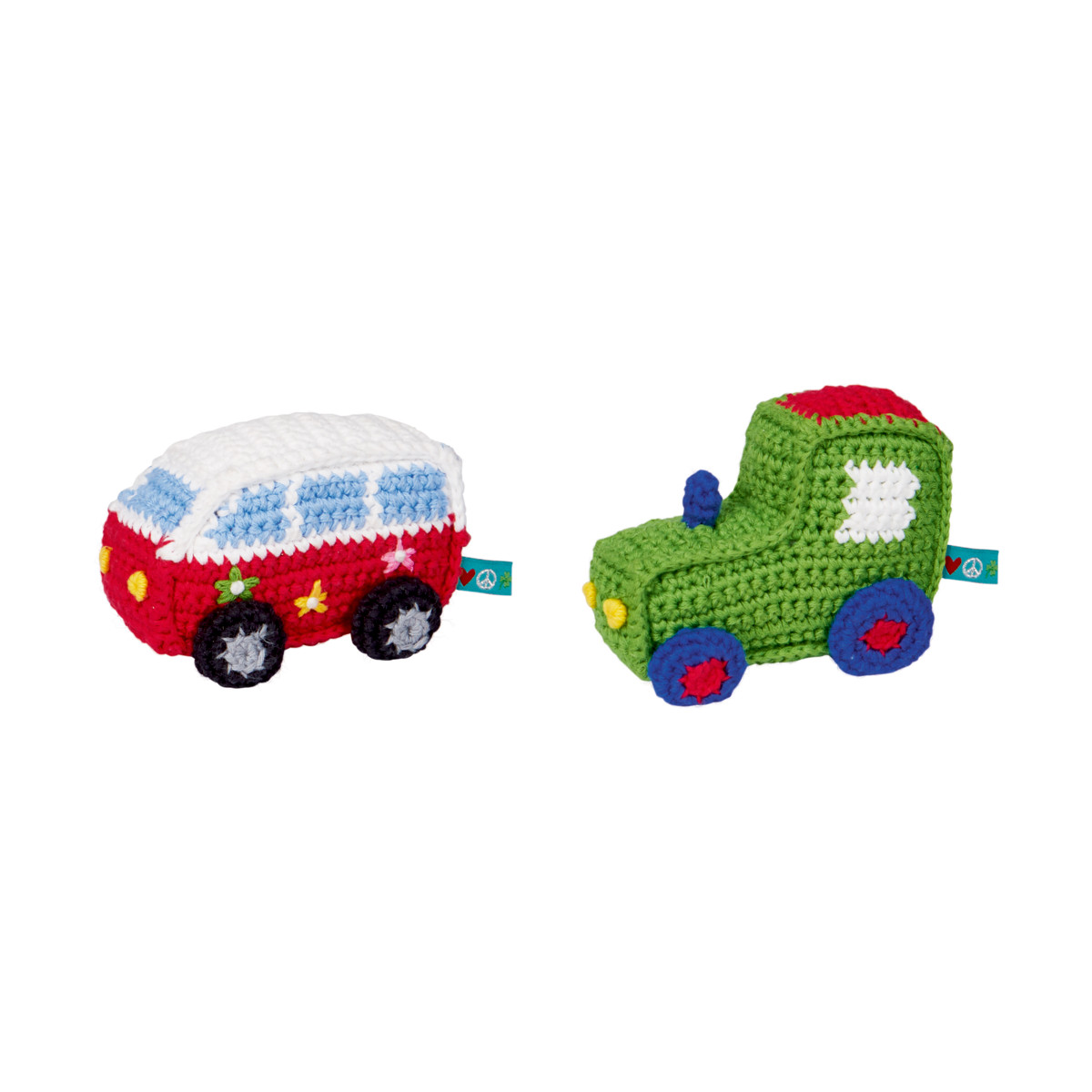 Minirassel Bus Traktor - BabyGlück, sort.