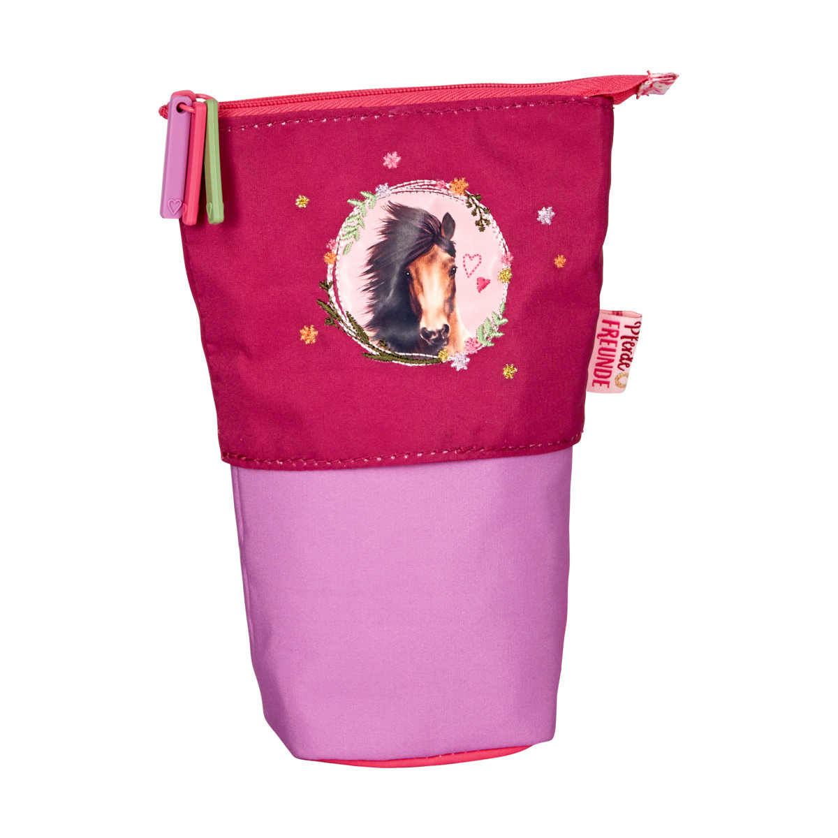 Stifte Etui 2-in-1 - Pferdefreunde