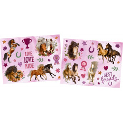 Diamond Painting Sticker - Pferdefreunde