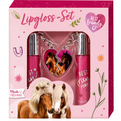 Lipgloss-Set Best friends - Pferdefreunde