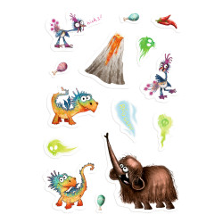 Furzipups, der Knatterdrache - Stickerheft