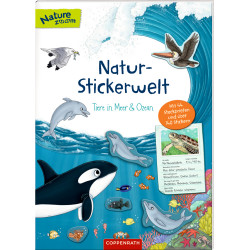 Natur-Stickerwelt: Tiere in Meer & Ozean (Nature Zoom)