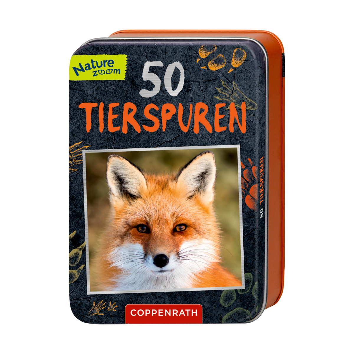 50 Tierspuren - Nature Zoom (Blechdose)