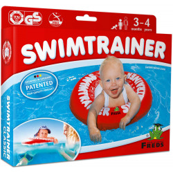 SWIMTRAINER Classic rot, Schwimmhilfe für 3 Monate bis 4 Jahre, 6 18 kg, 54 cm