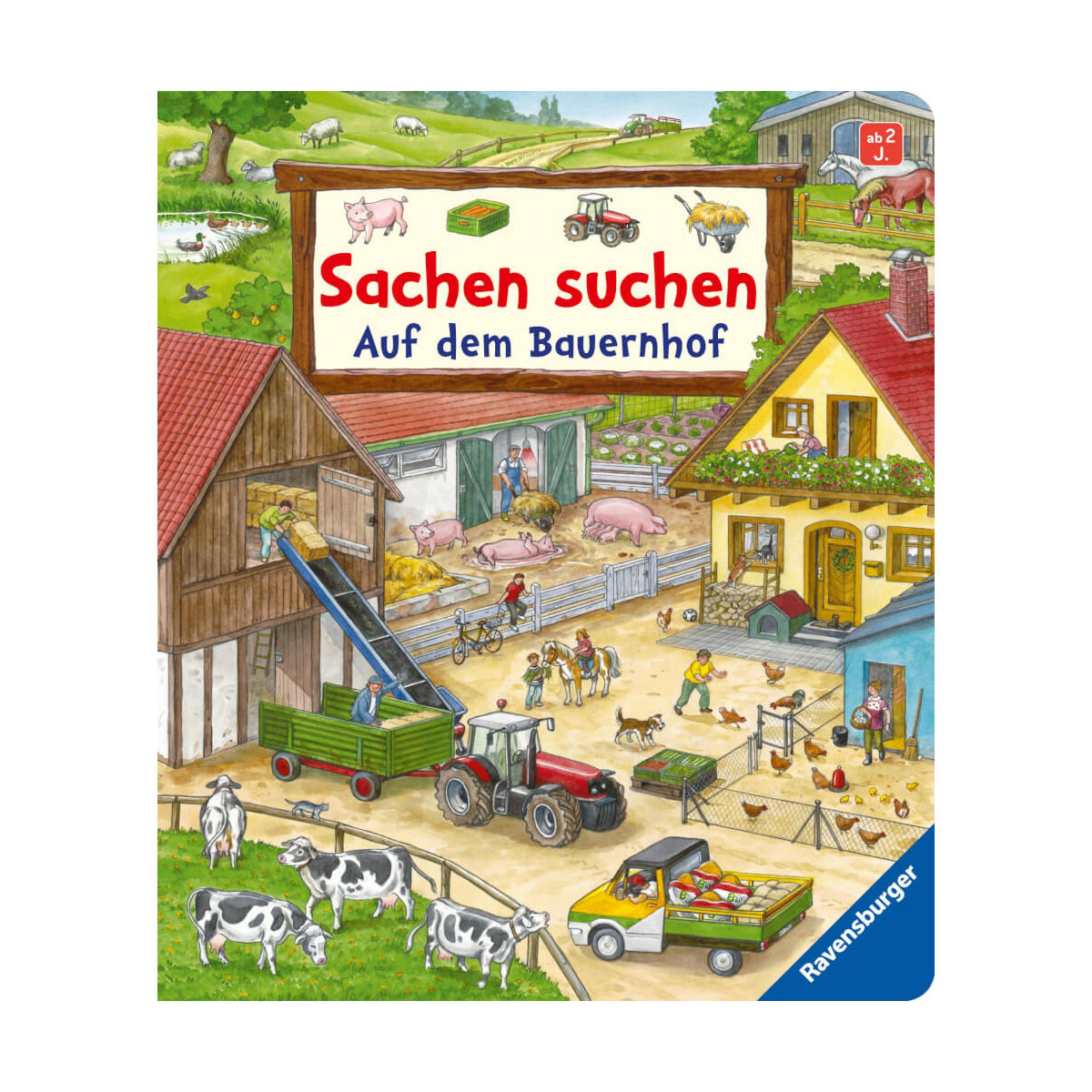 Ravensburger 32454 Sachen suchen: Auf dem Bauernhof