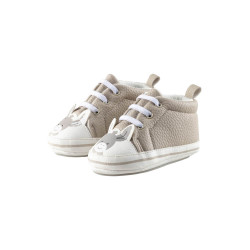 Babyschuh Emmi, hellgrau, Gr.