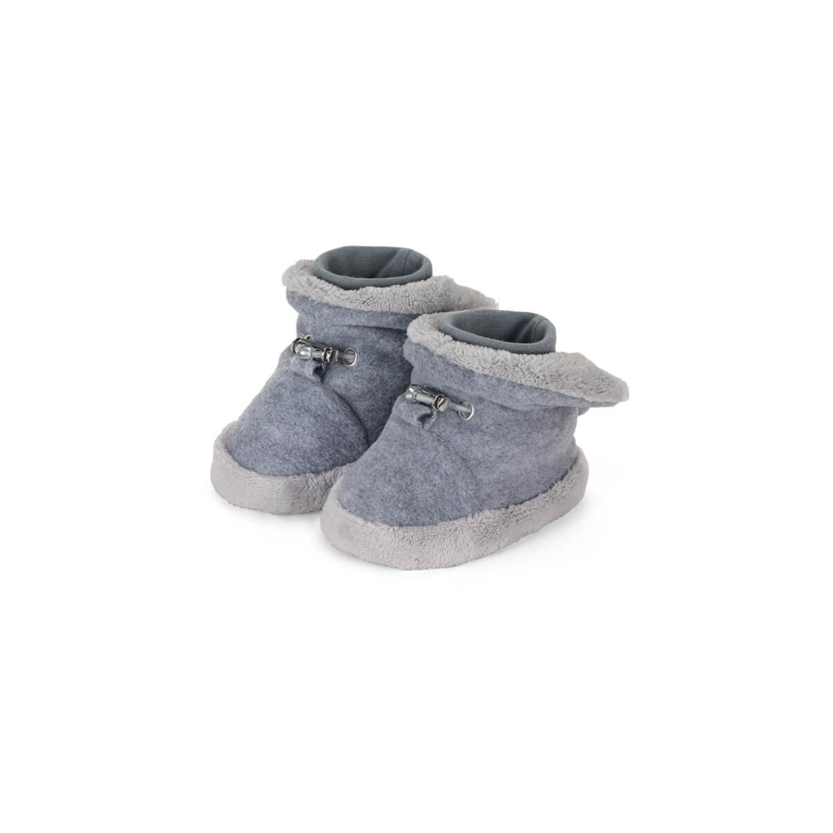 Baby Schuh silber mel. Gr.18