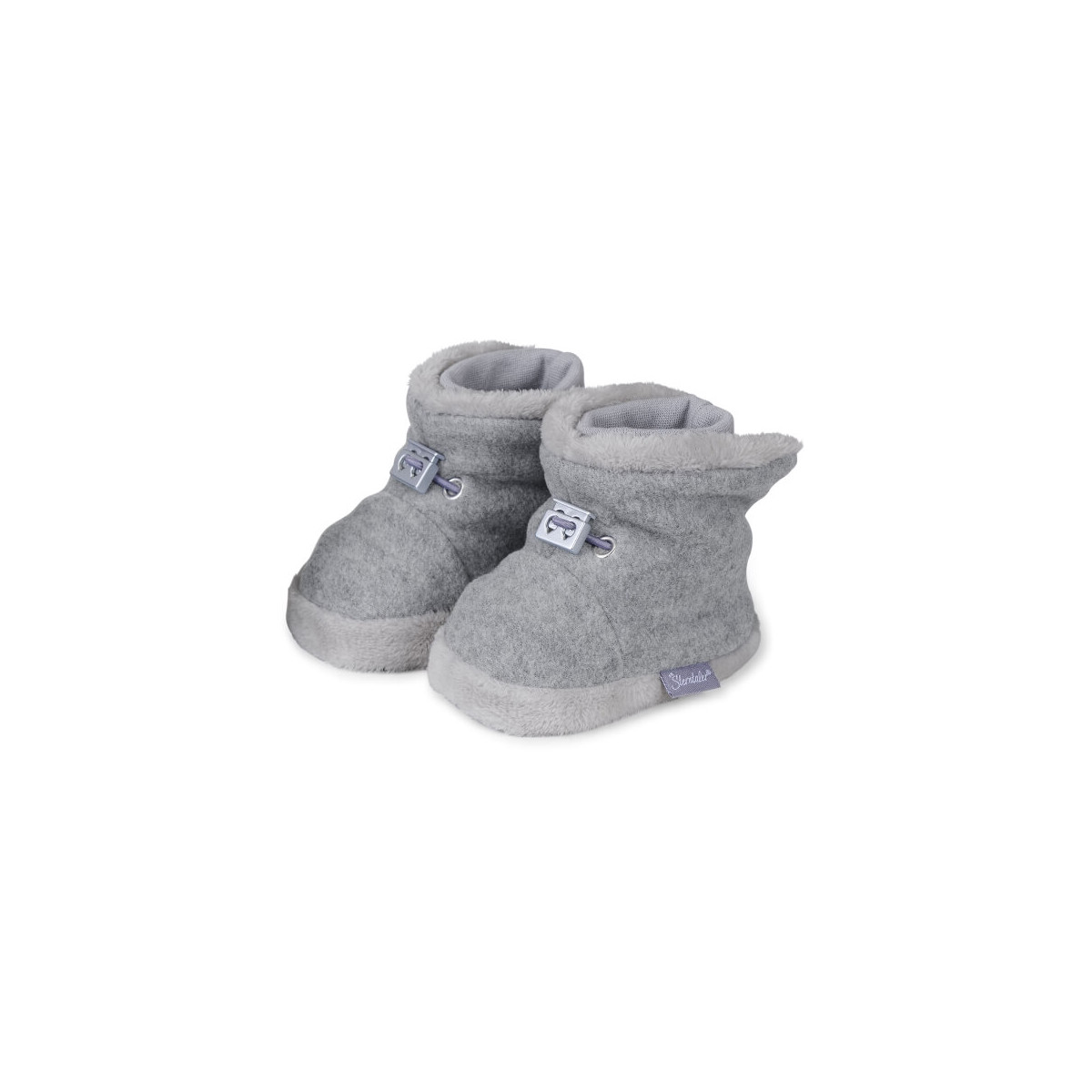 Baby Schuh silber mel. Gr.20