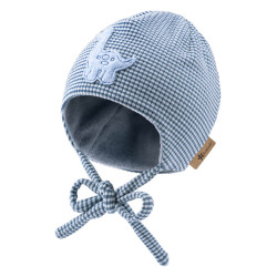 Beanie Dino, blau, Gr. 35