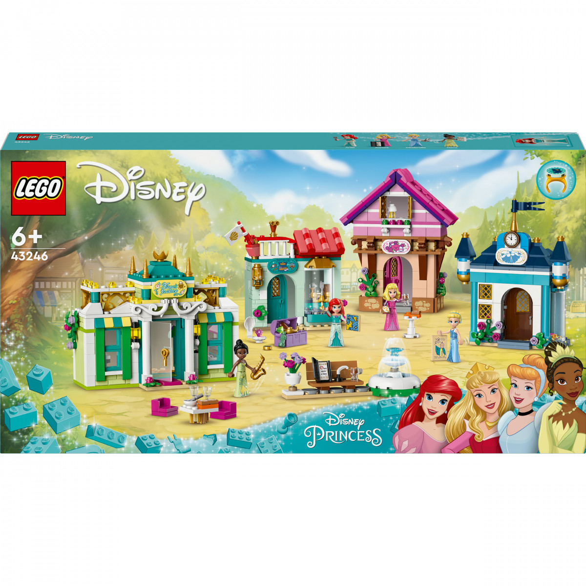 LEGO® Disney Prinzessin 43246 Marktbesuch der Disney Prinzessinnen