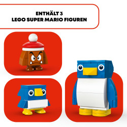 LEGO® Super Mario 71430 Schneeabenteuer mit Familie Pinguin   Erweiterungsset