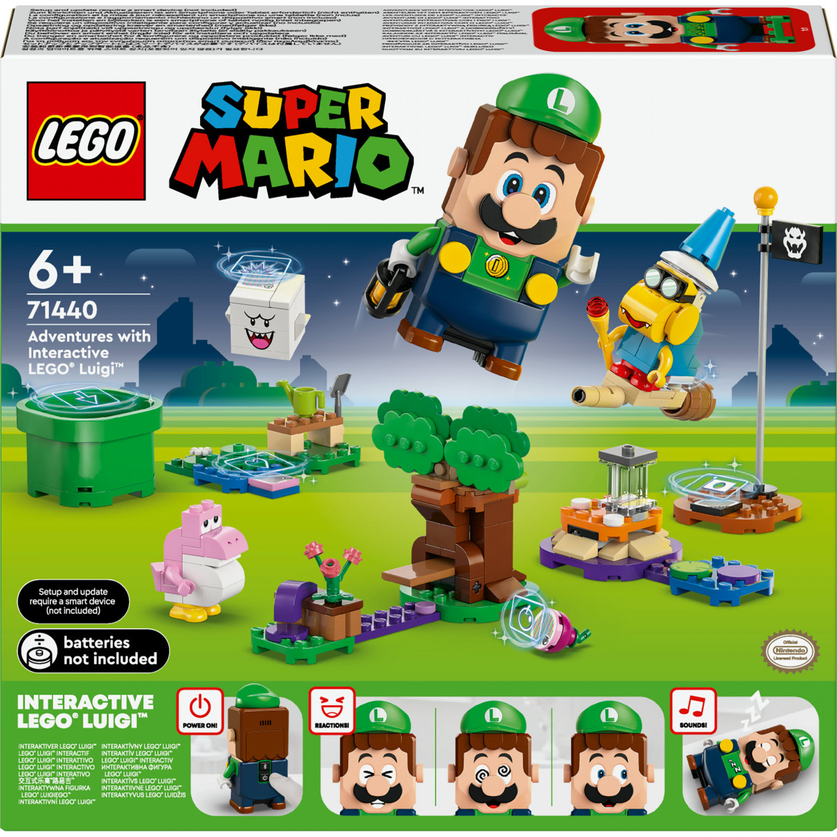 LEGO® Super Mario 71440 Abenteuer mit dem interaktiven LEGO® Luigi™