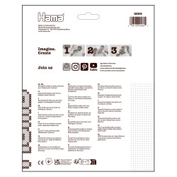 Hama® Bügelperlen Blister mit 4 Stiftplatten