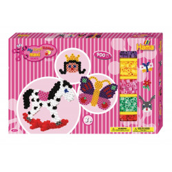 Hama® Bügelperlen Maxi   Gigantische Geschenkpackung pink   2 Stiftplatten