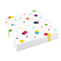 20 Servietten Confetti Birthday