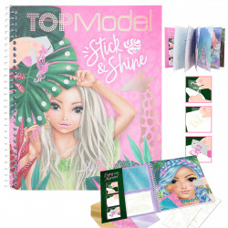 TOPModel Malbuch Stick & Shine