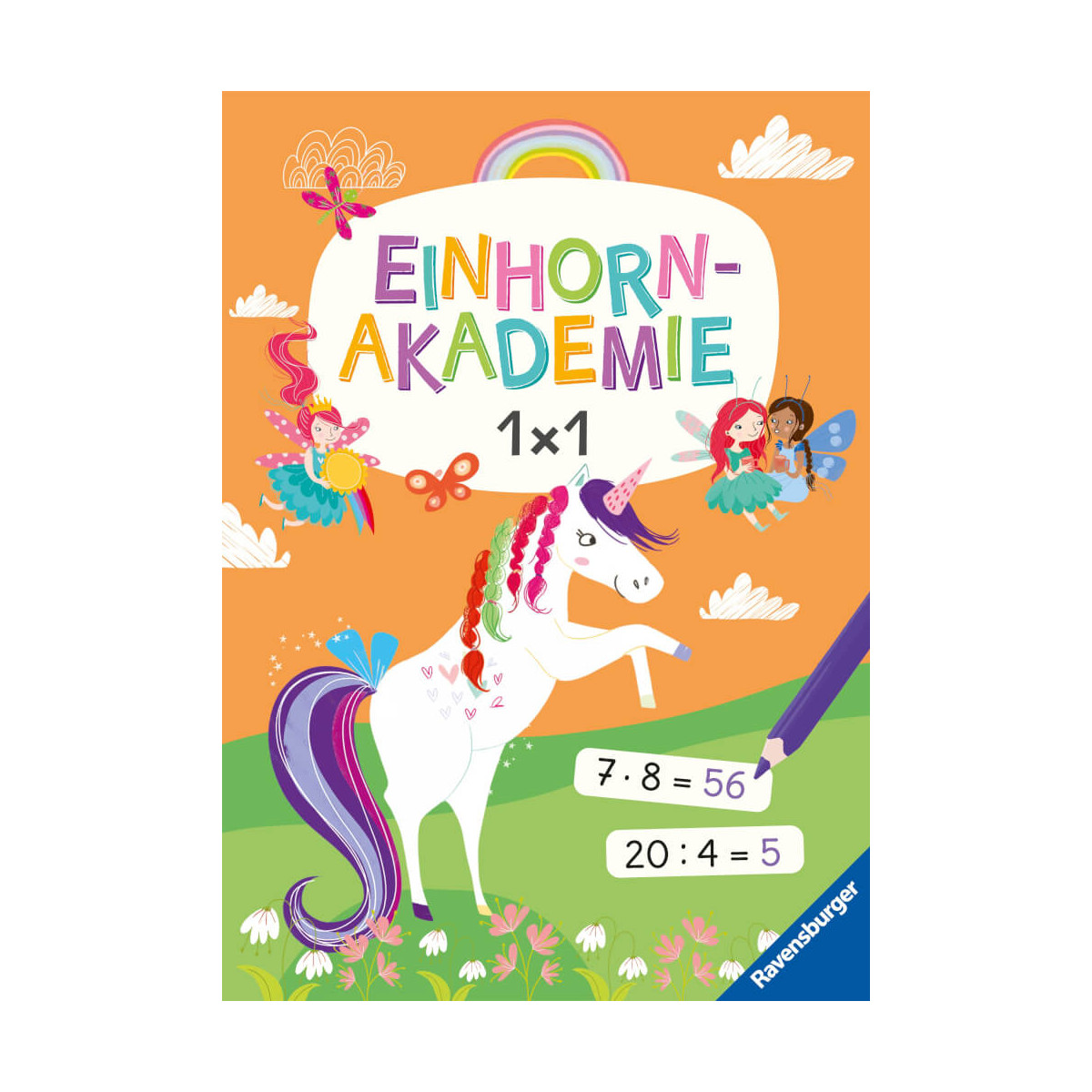 Ravensburger Einhorn Akademie 1x1   spielerisch das Einmaleins lernen und üben
