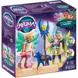 PLAYMOBIL 71236 Crystal  und Moon Fairy mit Seelentieren