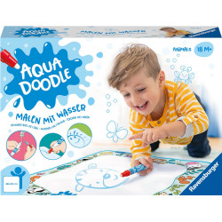 Ravensburger 4564 Aquadoodle Animals   Erstes Malen für Kinder ab 18 Monate, Malset für fleckenfreie