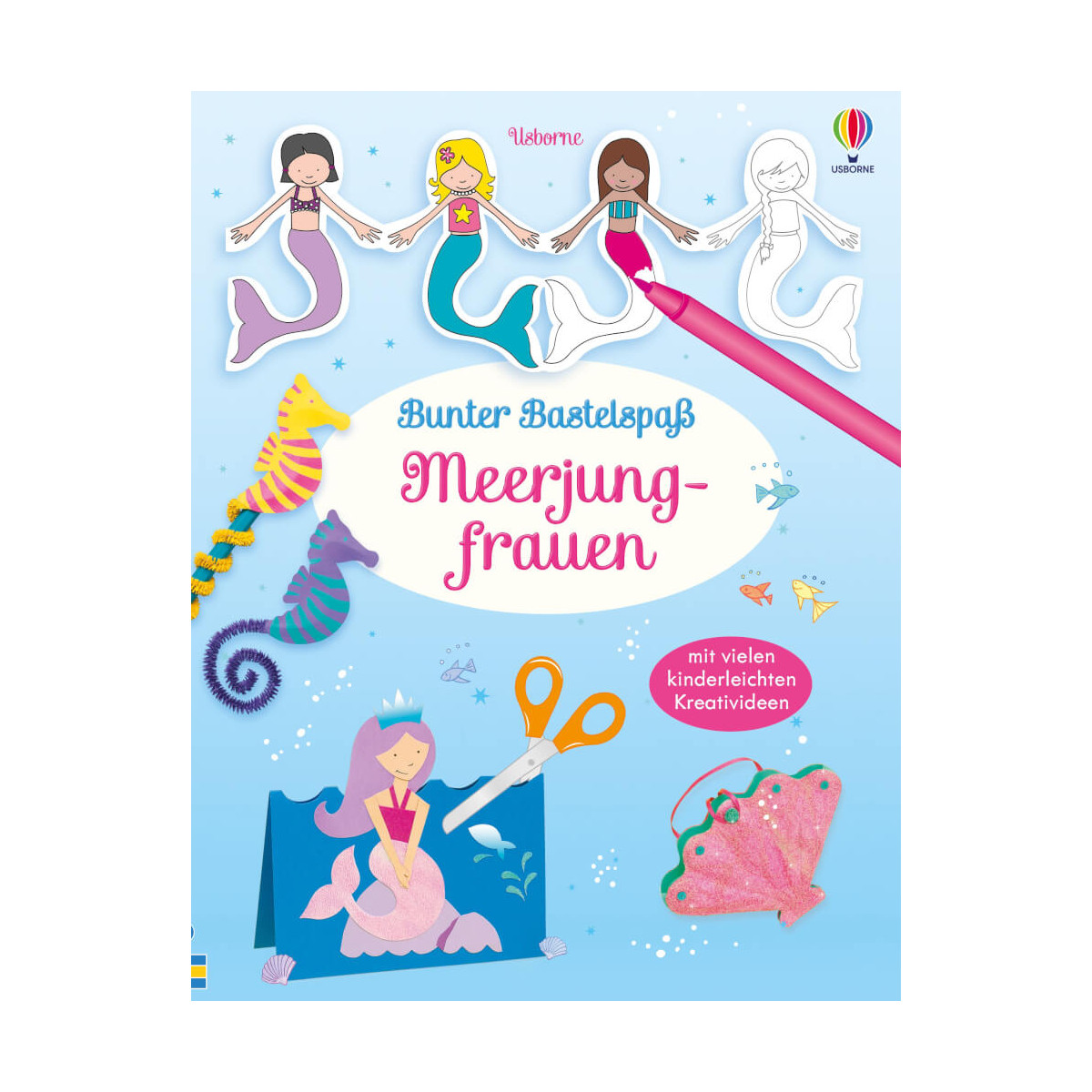 Bunter Bastelspaß: Meerjungfrauen