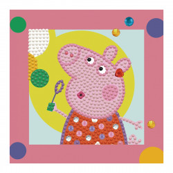 Diamond Painting Peppa Pig Seifenblasen