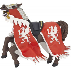 Papo 39388 Pferd des Drachenkönigs, rot